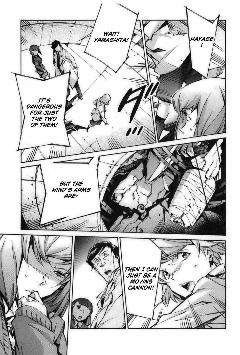 Kurogane no Linebarrel Chapter 59 page 11 - Chapter 59: Re-Unite