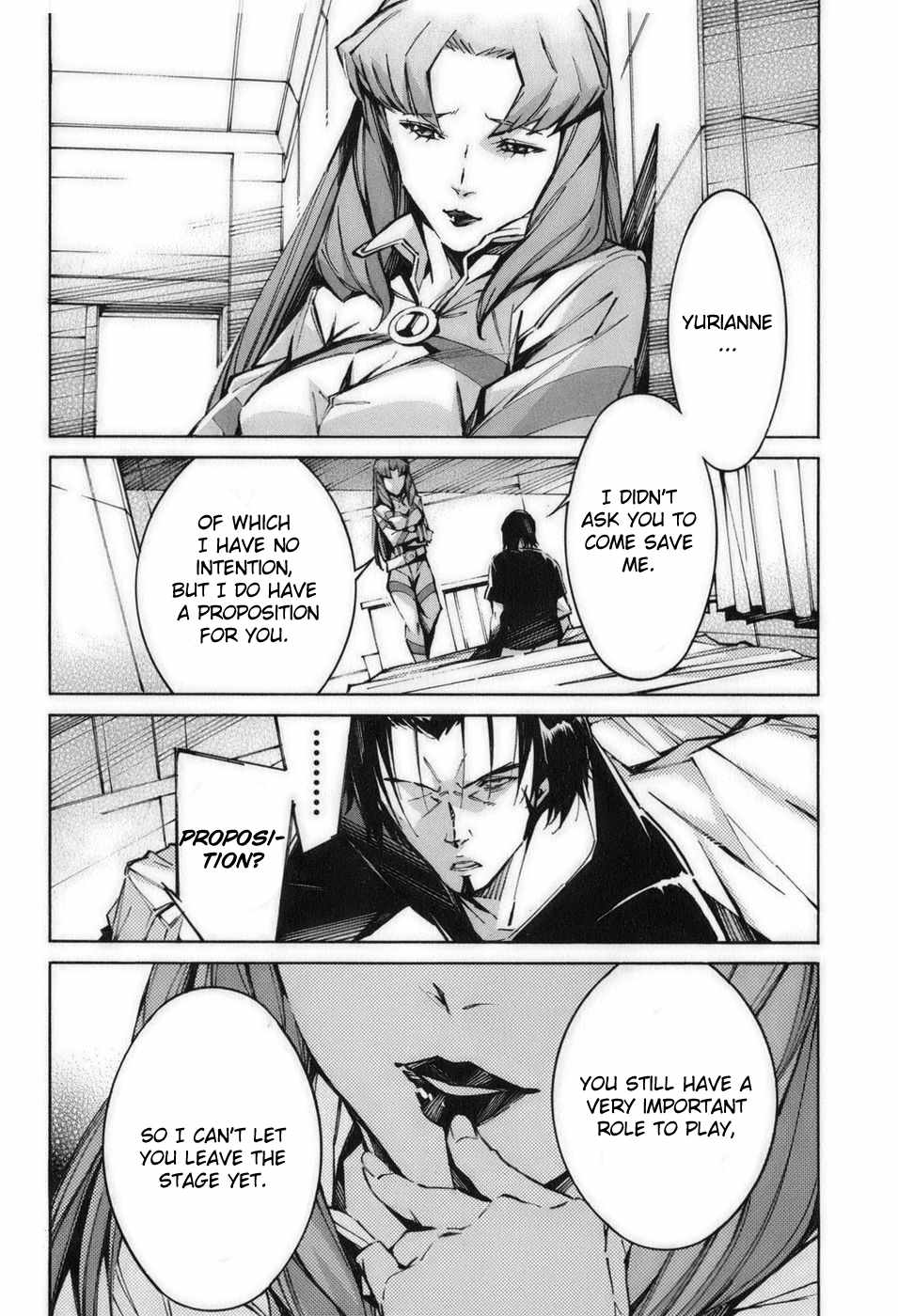 Kurogane no Linebarrel Chapter 59 page 16 - Chapter 59: Re-Unite