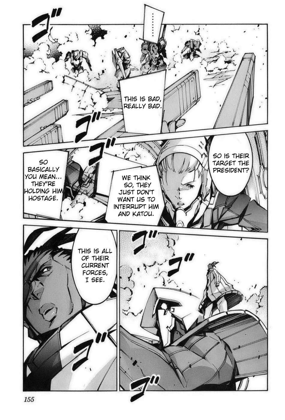 Kurogane no Linebarrel Chapter 59 page 19 - Chapter 59: Re-Unite
