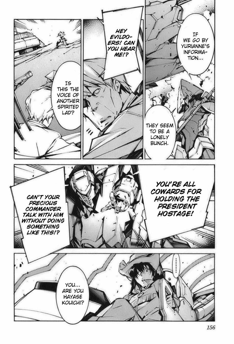 Kurogane no Linebarrel Chapter 59 page 20 - Chapter 59: Re-Unite