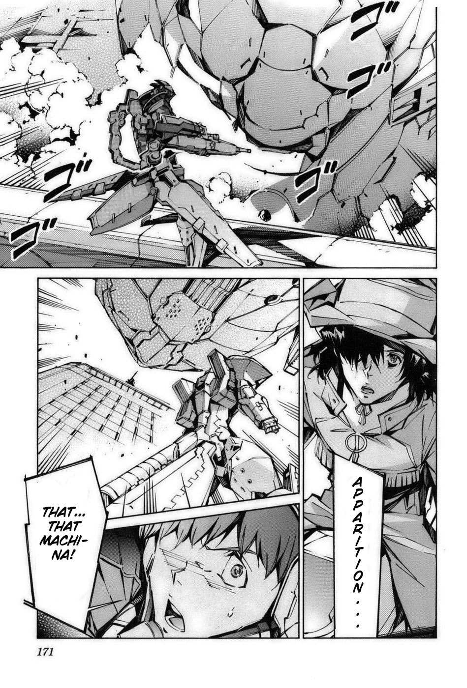 Kurogane no Linebarrel Chapter 59 page 34 - Chapter 59: Re-Unite