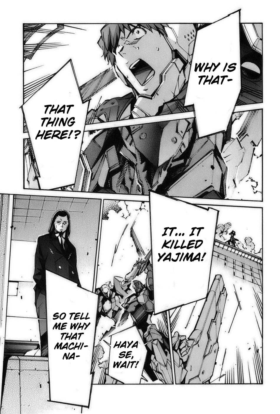 Kurogane no Linebarrel Chapter 59 page 38 - Chapter 59: Re-Unite