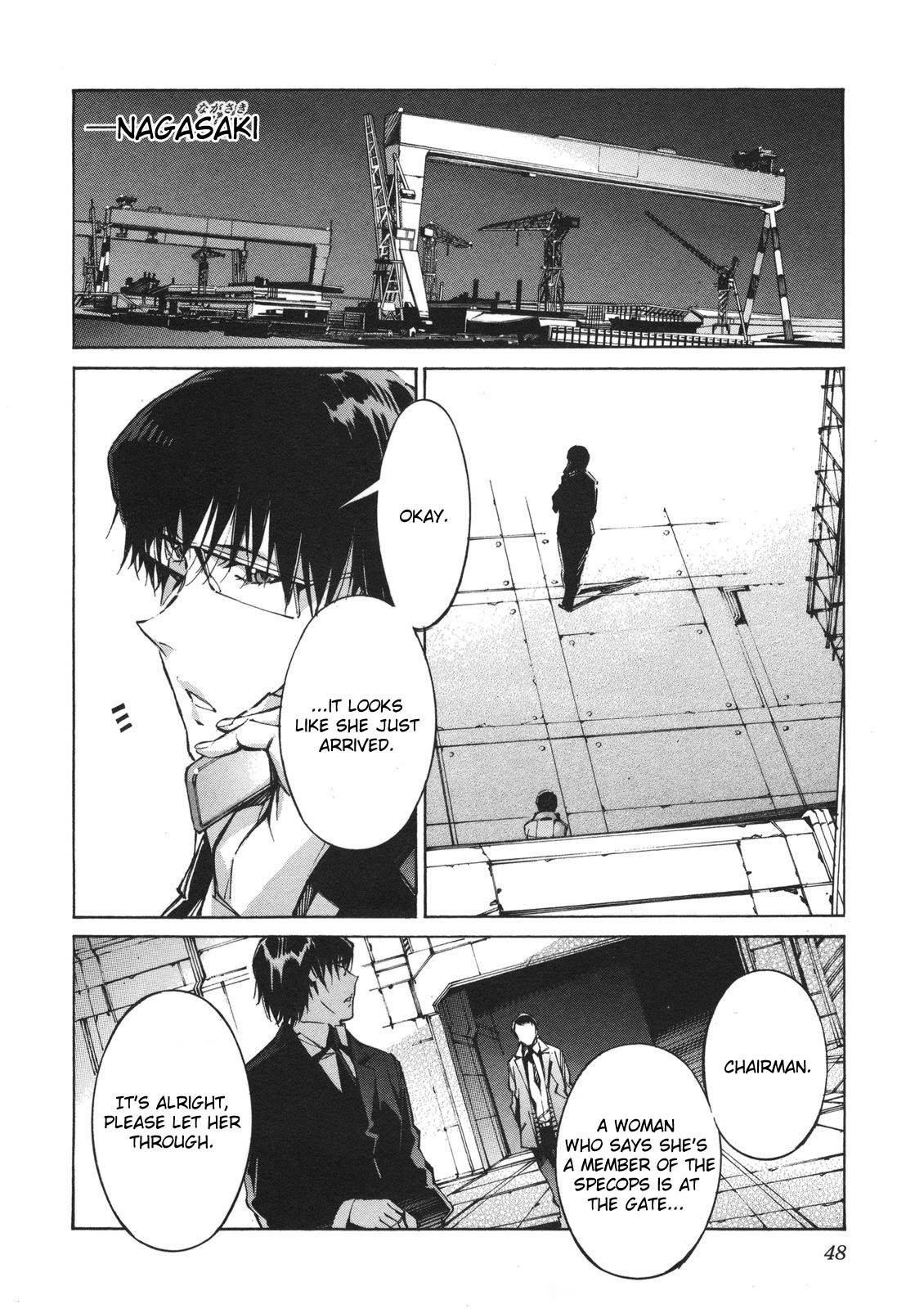 Kurogane no Linebarrel Chapter 61 page 10 - Chapter 61: Foggy Moon, Clouded Soul