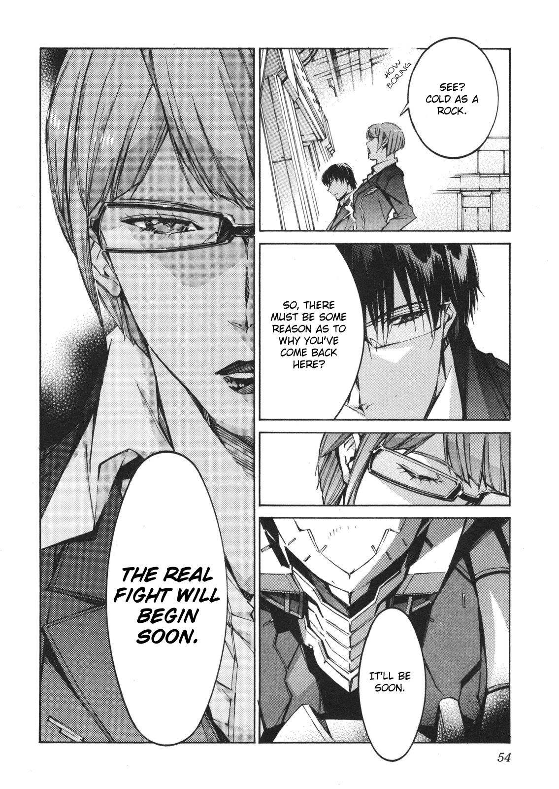 Kurogane no Linebarrel Chapter 61 page 16 - Chapter 61: Foggy Moon, Clouded Soul