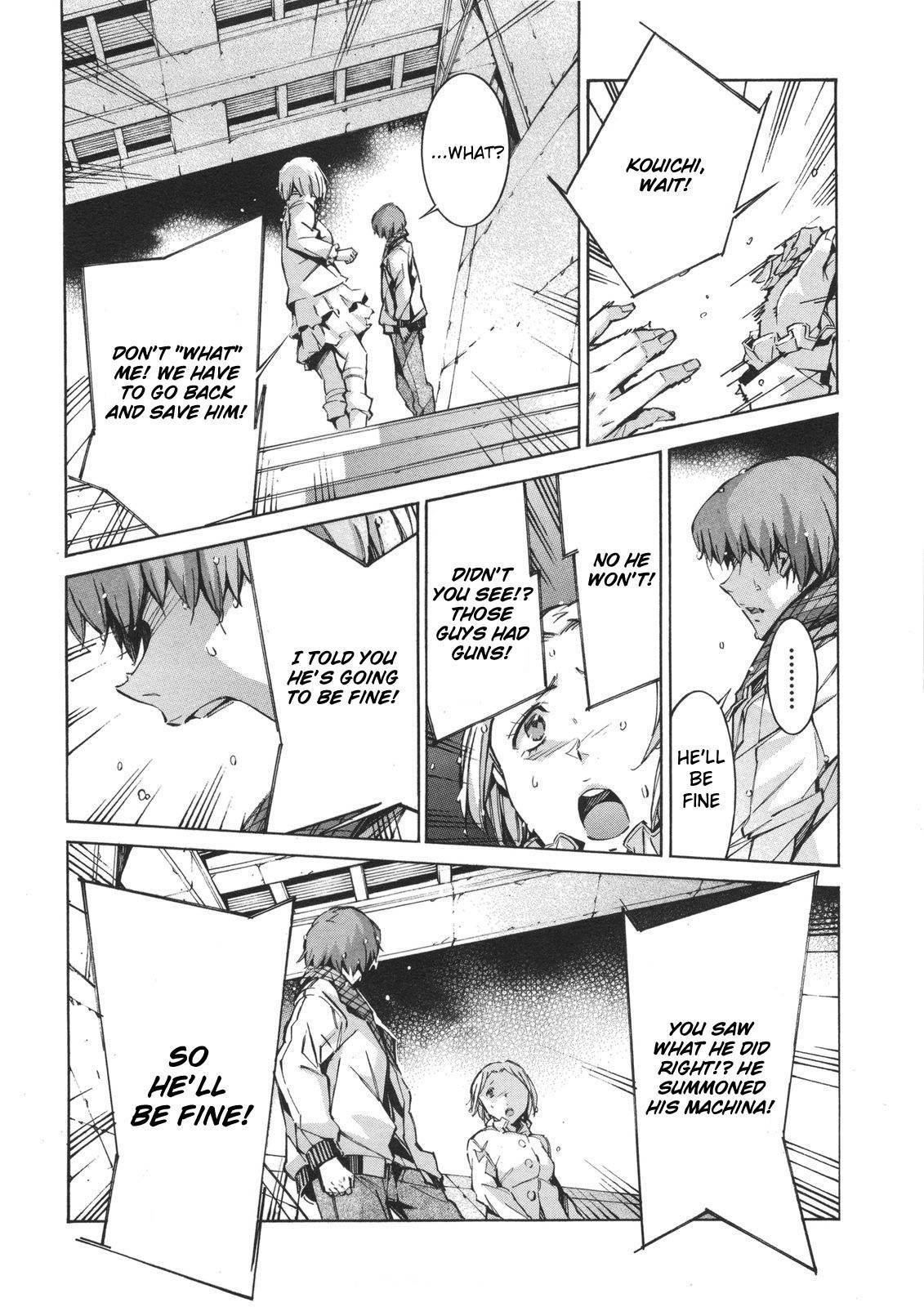 Kurogane no Linebarrel Chapter 61 page 18 - Chapter 61: Foggy Moon, Clouded Soul