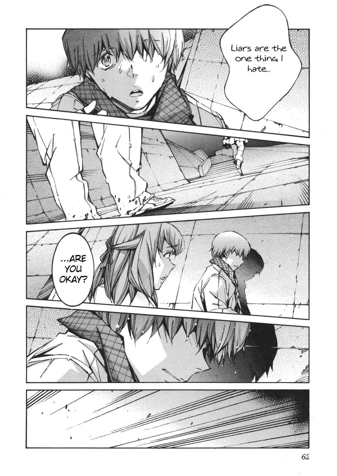 Kurogane no Linebarrel Chapter 61 page 24 - Chapter 61: Foggy Moon, Clouded Soul
