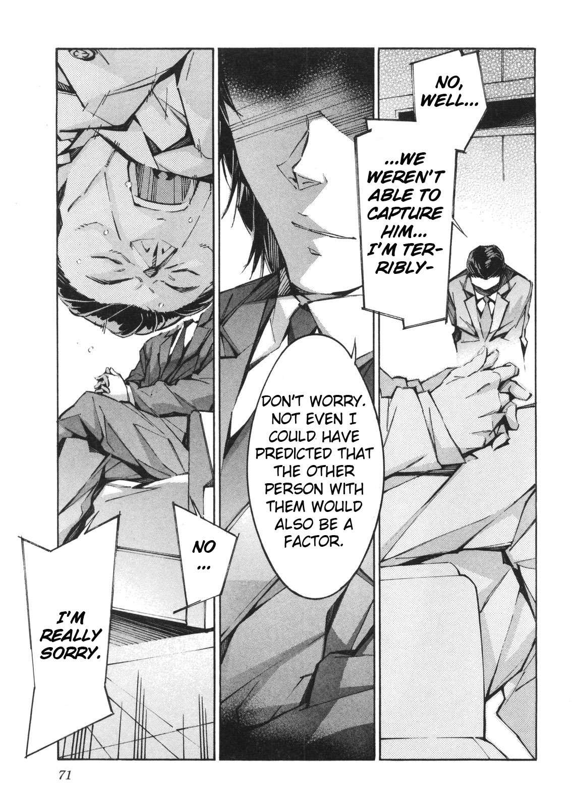 Kurogane no Linebarrel Chapter 61 page 33 - Chapter 61: Foggy Moon, Clouded Soul