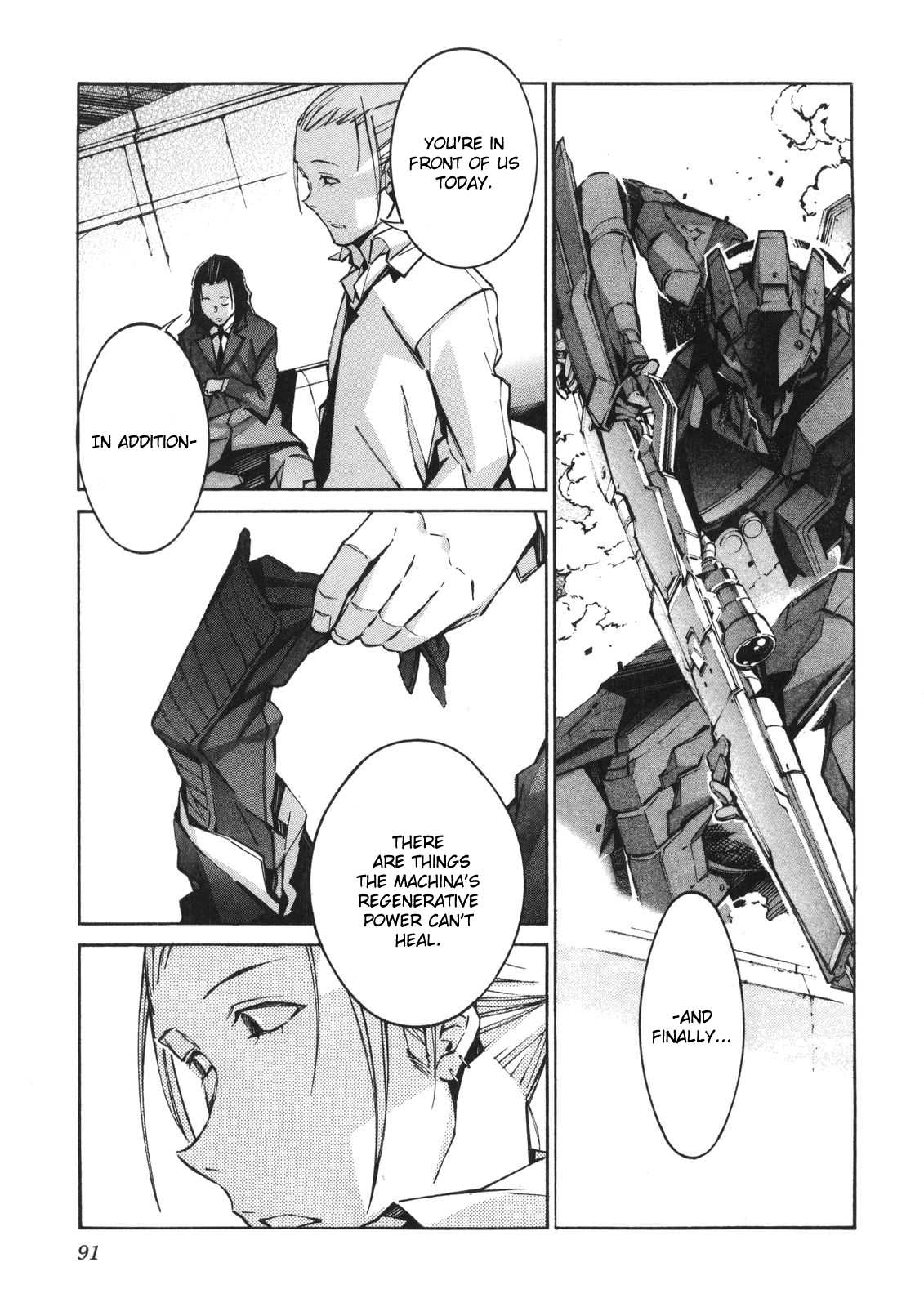Kurogane no Linebarrel Chapter 62 page 17 - Chapter 62: A Wishing Apparition
