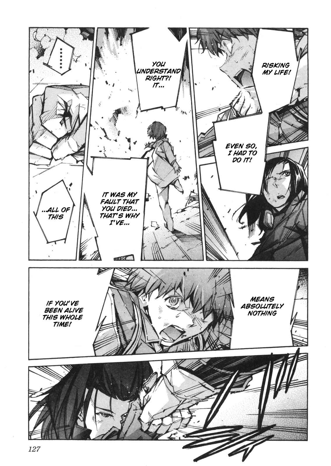 Kurogane no Linebarrel Chapter 63 page 17 - Chapter 63: The Day He Cried the Most