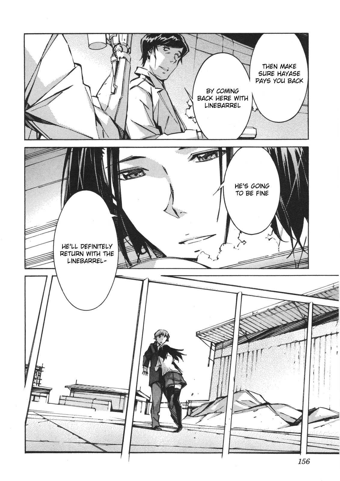 Kurogane no Linebarrel Chapter 64 page 10 - Chapter 64: To the Abyss