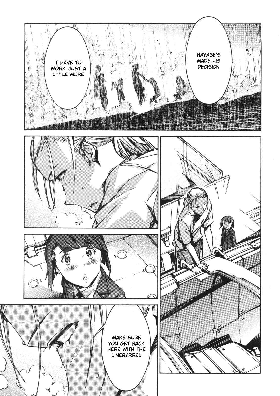 Kurogane no Linebarrel Chapter 64 page 13 - Chapter 64: To the Abyss