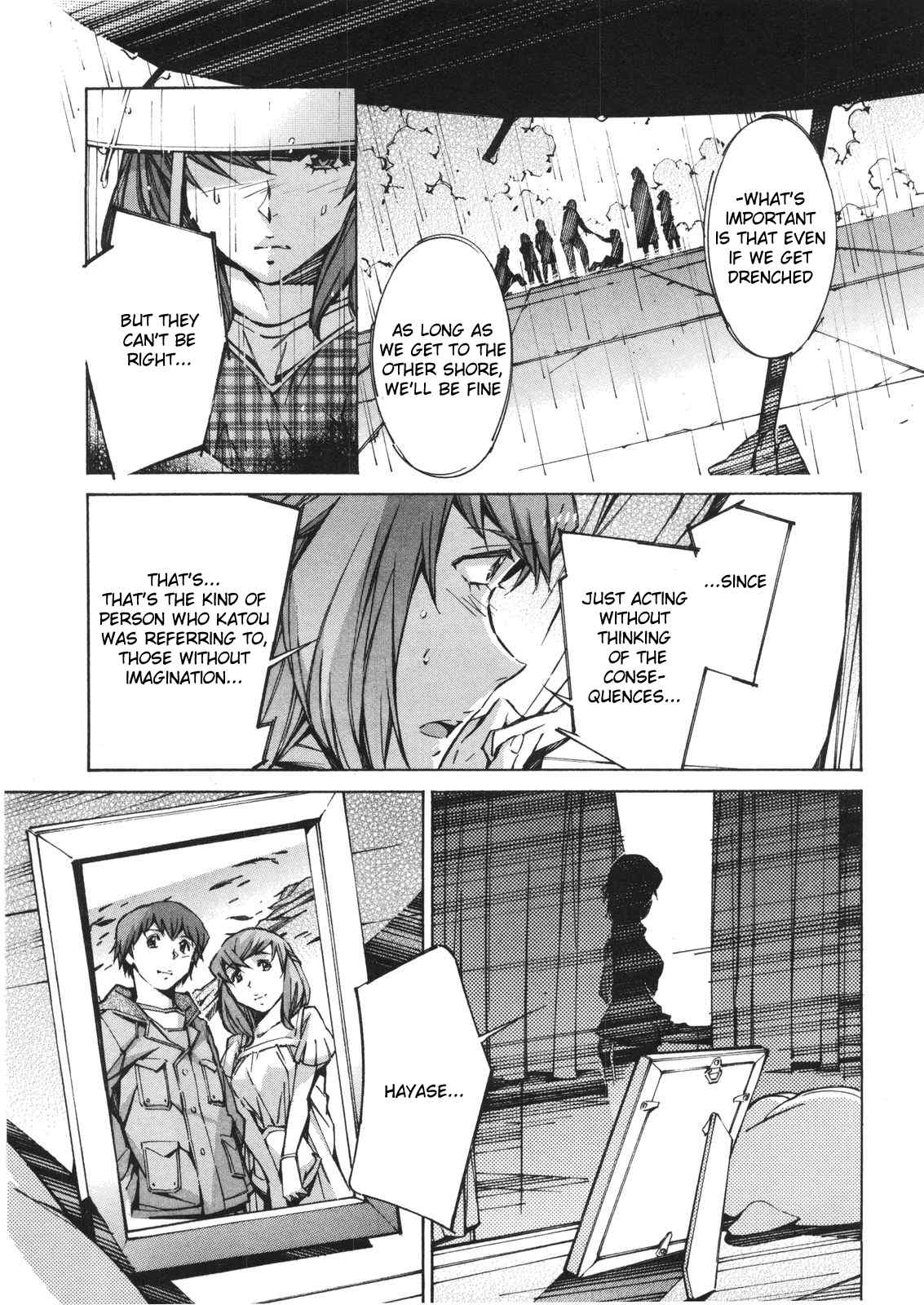 Kurogane no Linebarrel Chapter 64 page 15 - Chapter 64: To the Abyss
