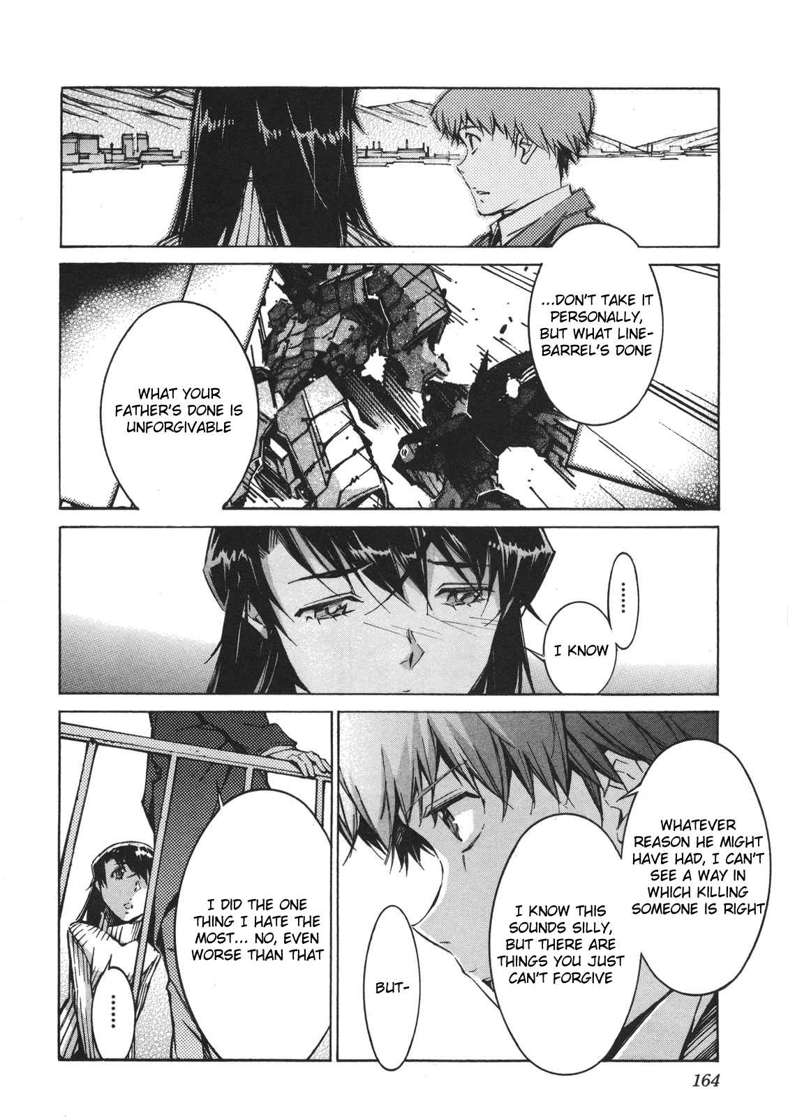 Kurogane no Linebarrel Chapter 64 page 18 - Chapter 64: To the Abyss