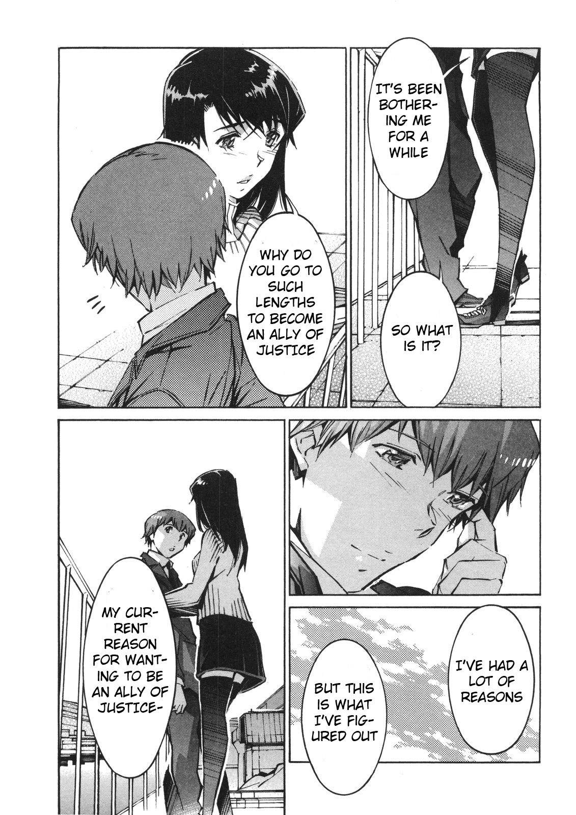 Kurogane no Linebarrel Chapter 64 page 21 - Chapter 64: To the Abyss