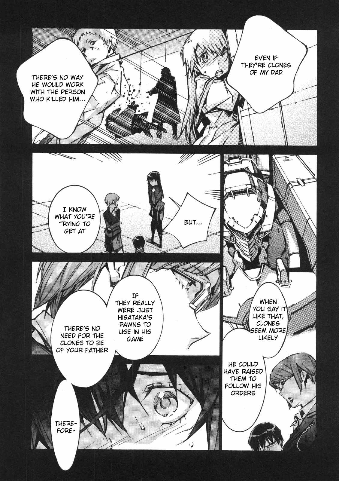 Kurogane no Linebarrel Chapter 64 page 3 - Chapter 64: To the Abyss