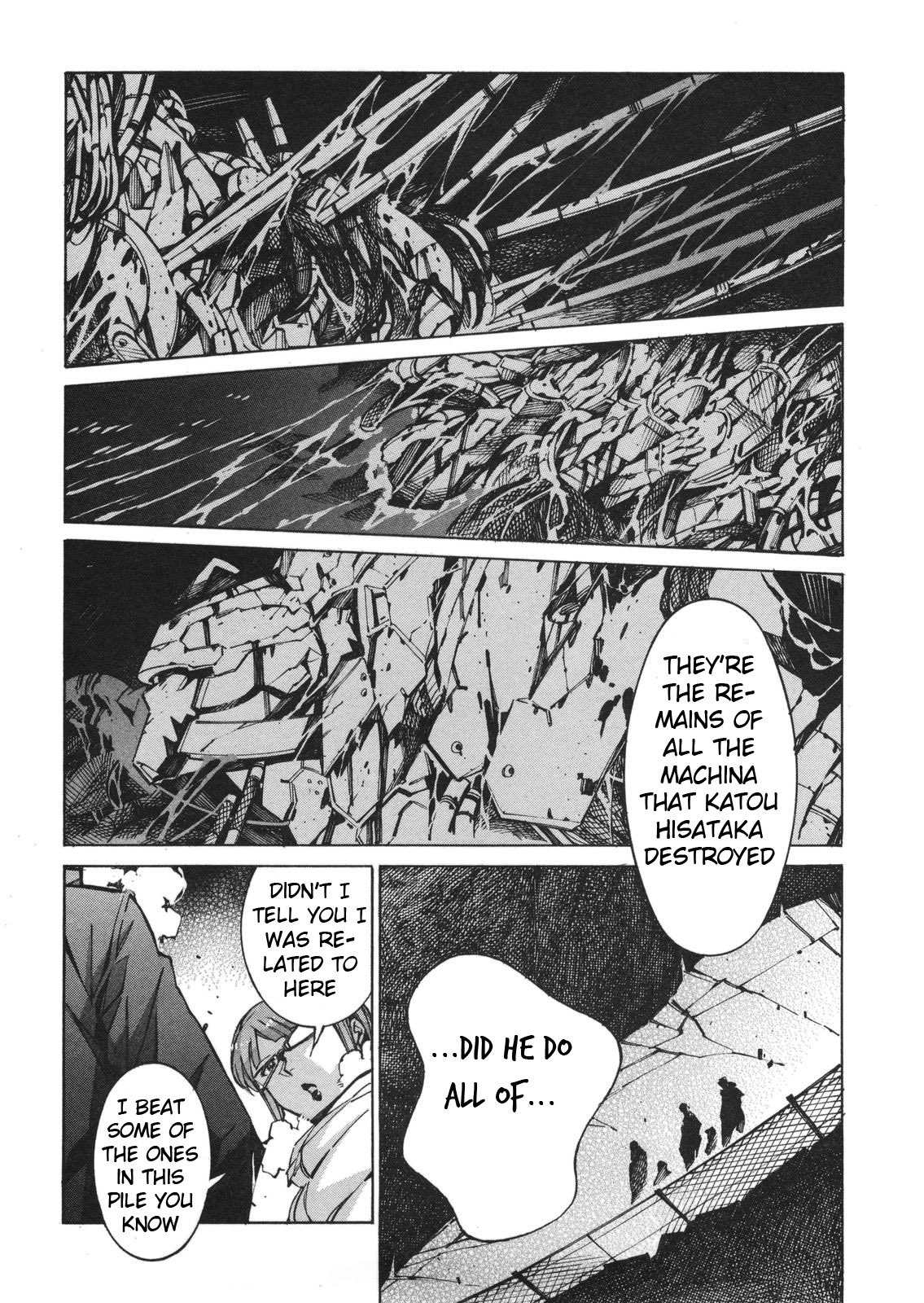 Kurogane no Linebarrel Chapter 64 page 32 - Chapter 64: To the Abyss