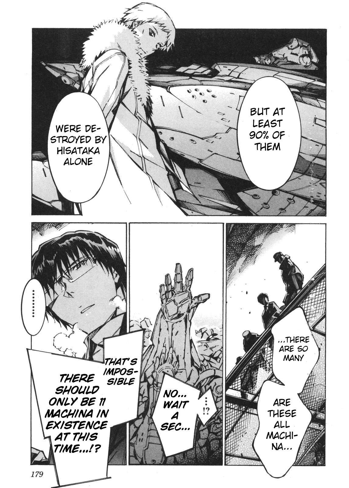 Kurogane no Linebarrel Chapter 64 page 33 - Chapter 64: To the Abyss