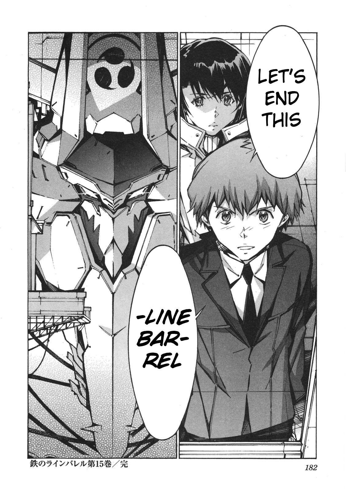 Kurogane no Linebarrel Chapter 64 page 36 - Chapter 64: To the Abyss