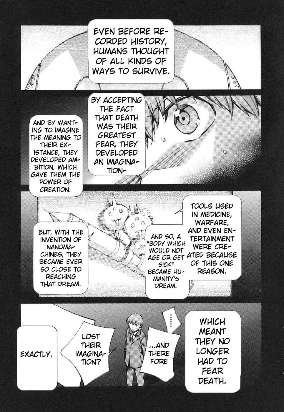 Kurogane no Linebarrel Chapter 65 page 21 - Chapter 65: Contact from Him