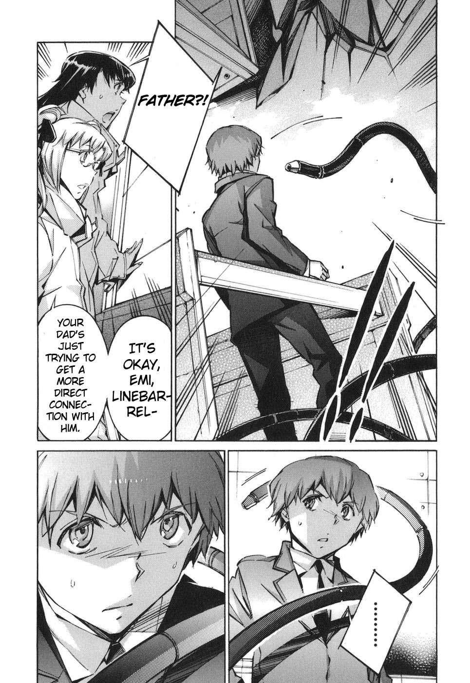 Kurogane no Linebarrel Chapter 65 page 9 - Chapter 65: Contact from Him