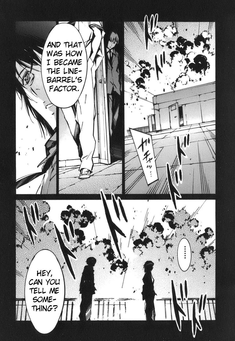 Kurogane no Linebarrel Chapter 66 page 38 - Chapter 66: The Man Who Destroyed the World