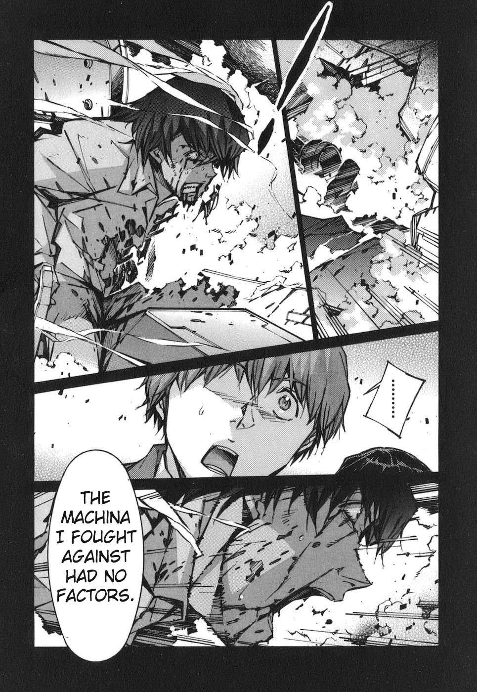 Kurogane no Linebarrel Chapter 67 page 11 - Chapter 67: Hybrid Human Ideology