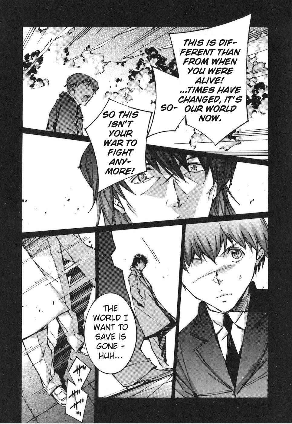 Kurogane no Linebarrel Chapter 67 page 15 - Chapter 67: Hybrid Human Ideology
