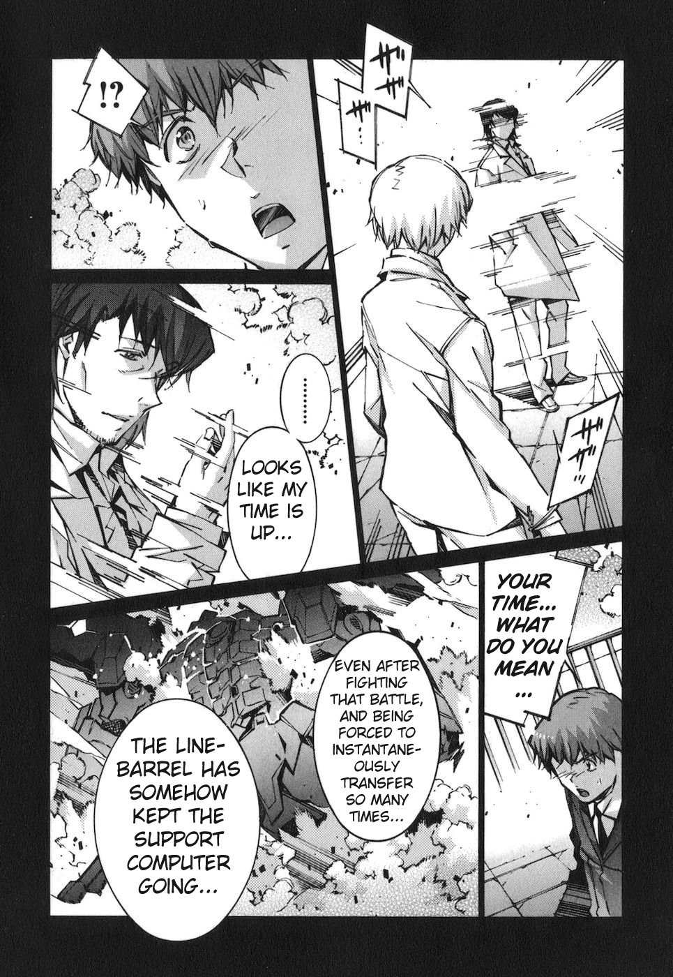 Kurogane no Linebarrel Chapter 67 page 16 - Chapter 67: Hybrid Human Ideology