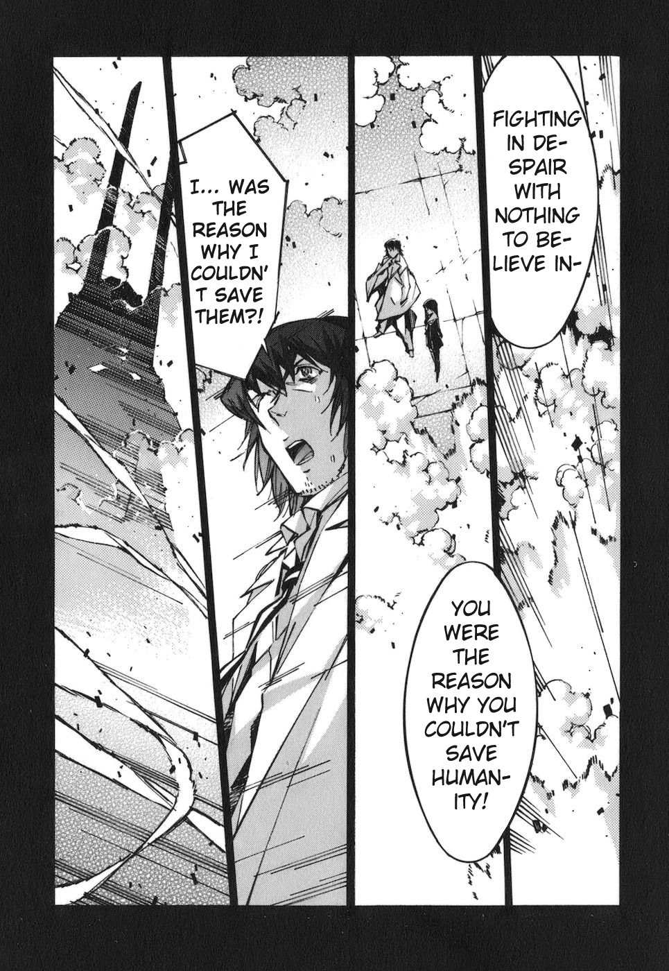 Kurogane no Linebarrel Chapter 67 page 21 - Chapter 67: Hybrid Human Ideology
