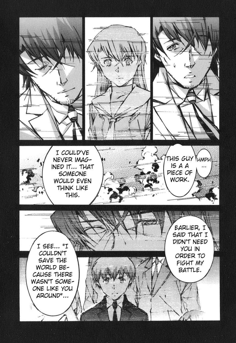 Kurogane no Linebarrel Chapter 67 page 25 - Chapter 67: Hybrid Human Ideology