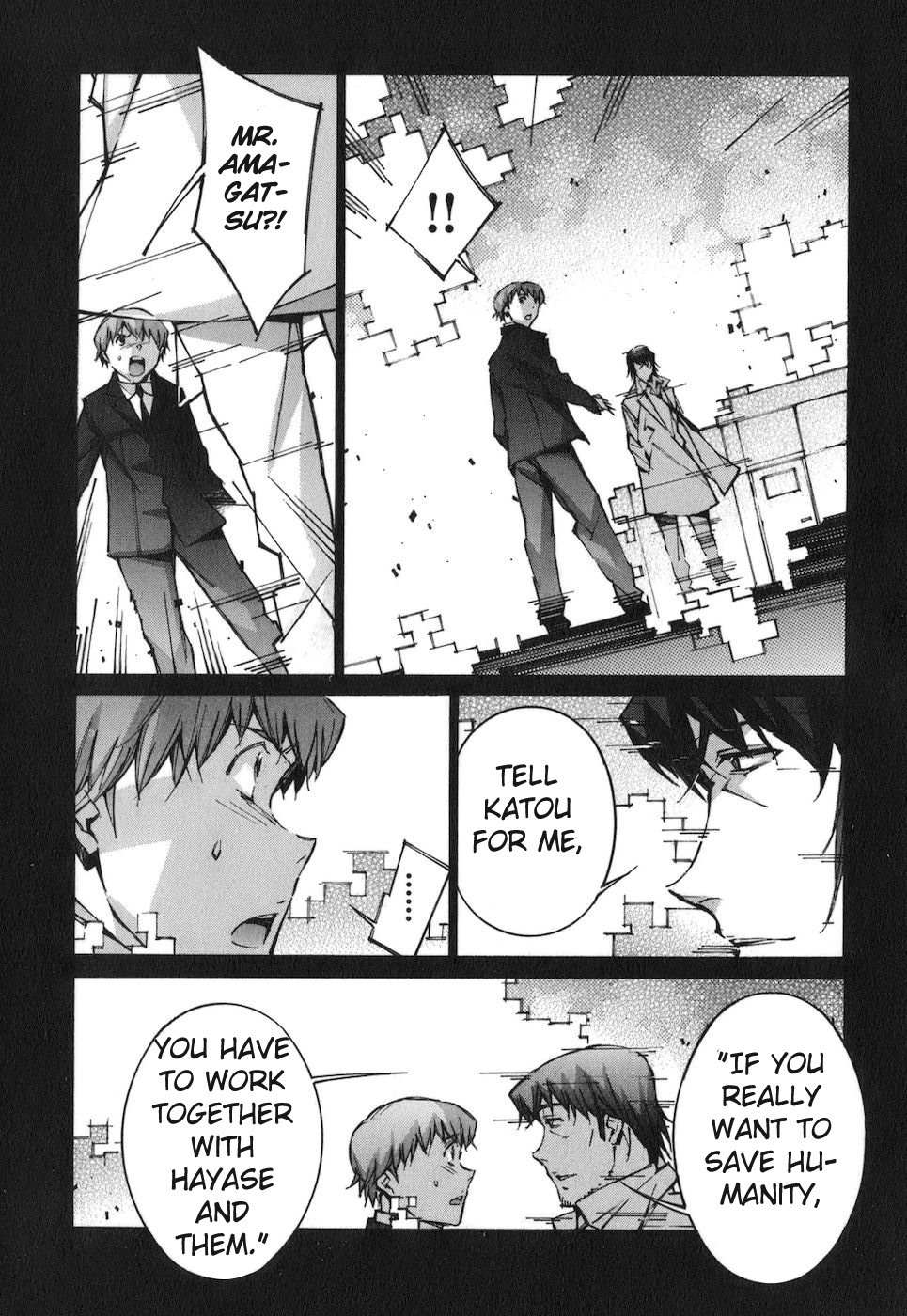 Kurogane no Linebarrel Chapter 67 page 27 - Chapter 67: Hybrid Human Ideology