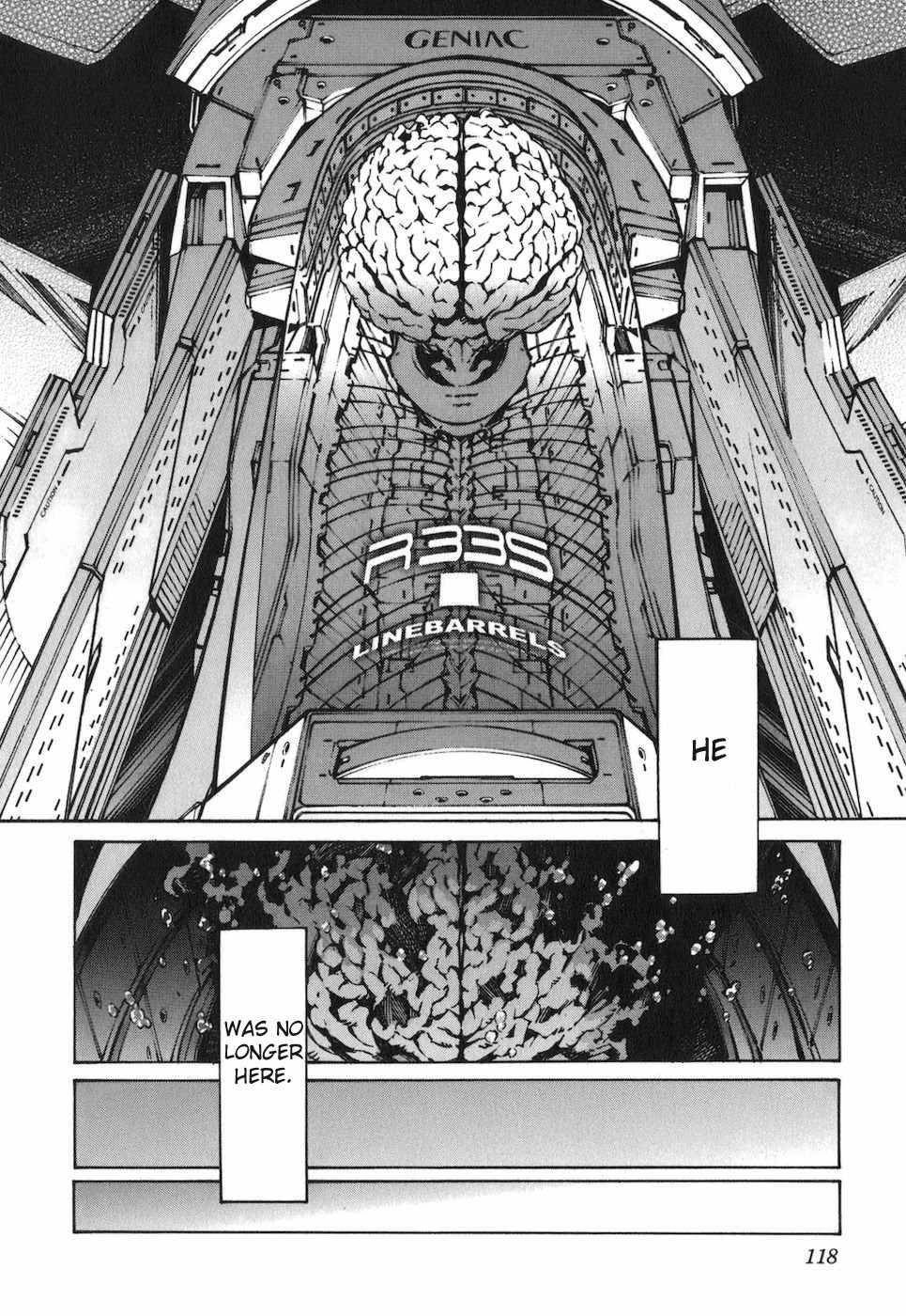 Kurogane no Linebarrel Chapter 67 page 35 - Chapter 67: Hybrid Human Ideology