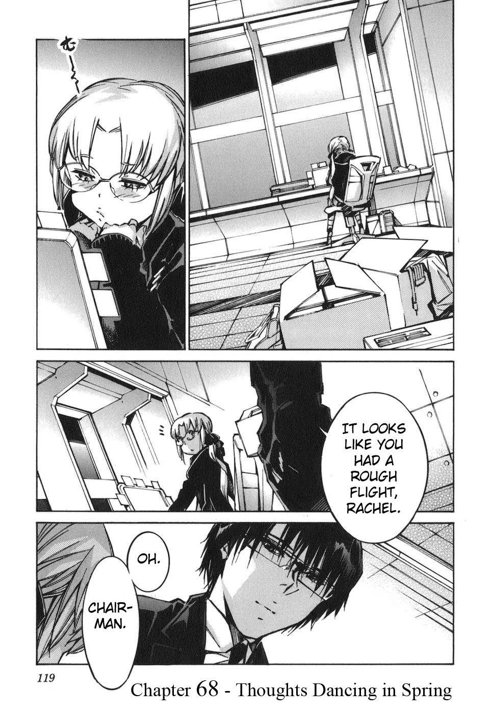 Kurogane no Linebarrel Chapter 68 page 1 - Chapter 68: Thoughts Dancing in Spring