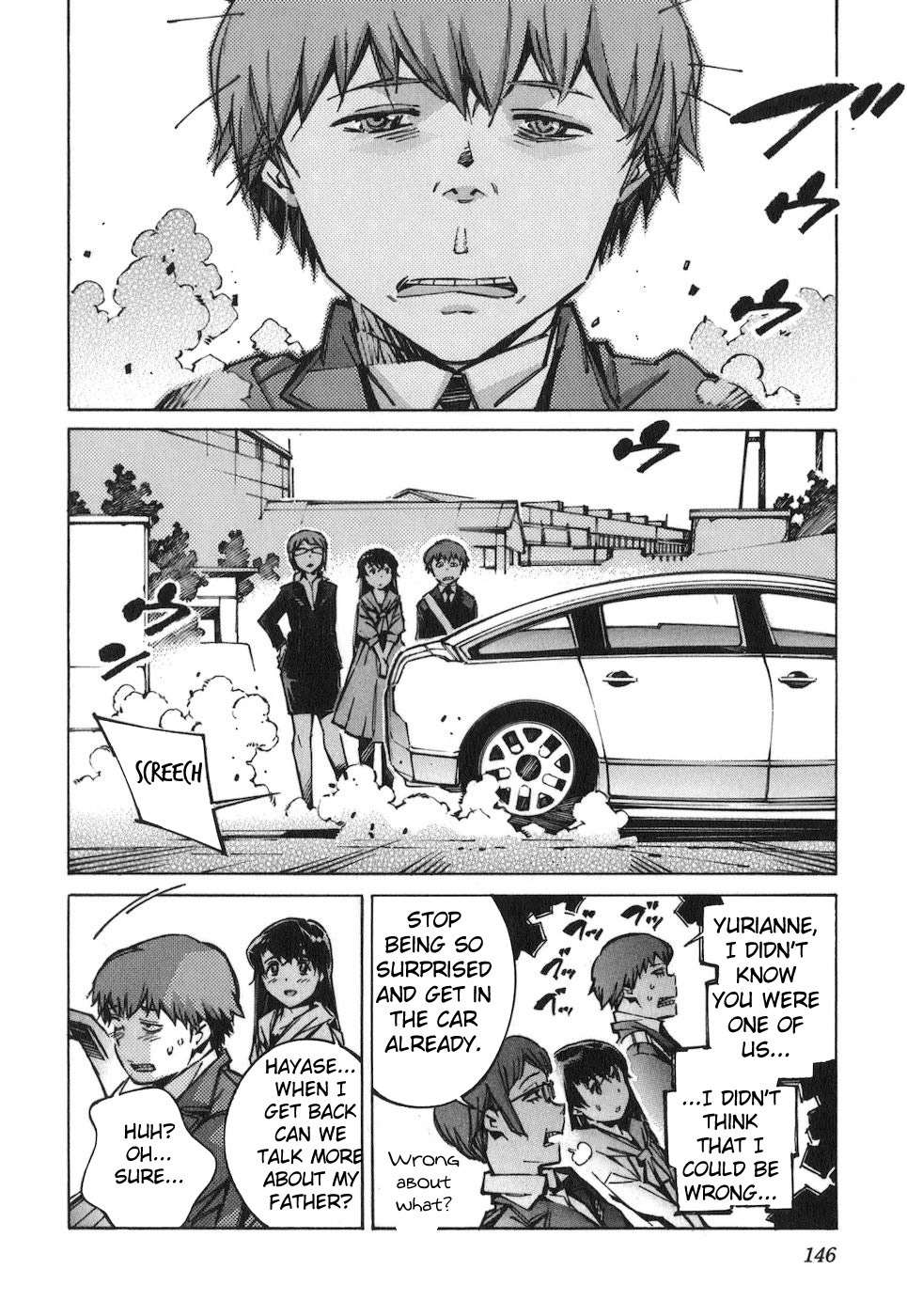 Kurogane no Linebarrel Chapter 68 page 28 - Chapter 68: Thoughts Dancing in Spring