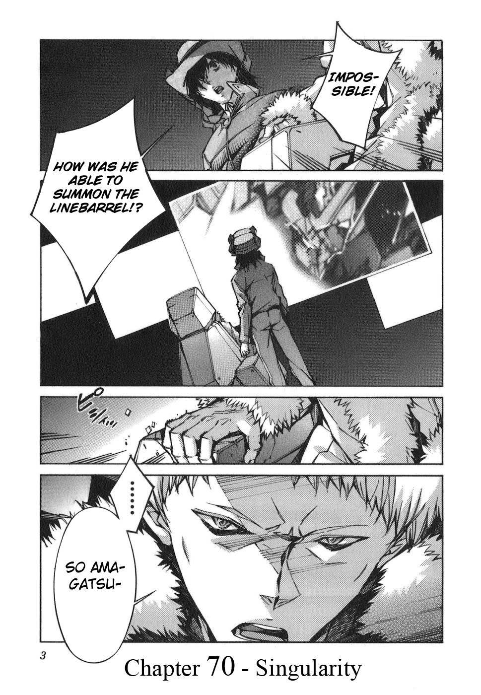 Kurogane no Linebarrel Chapter 70 page 6 - Chapter 70: Singularity