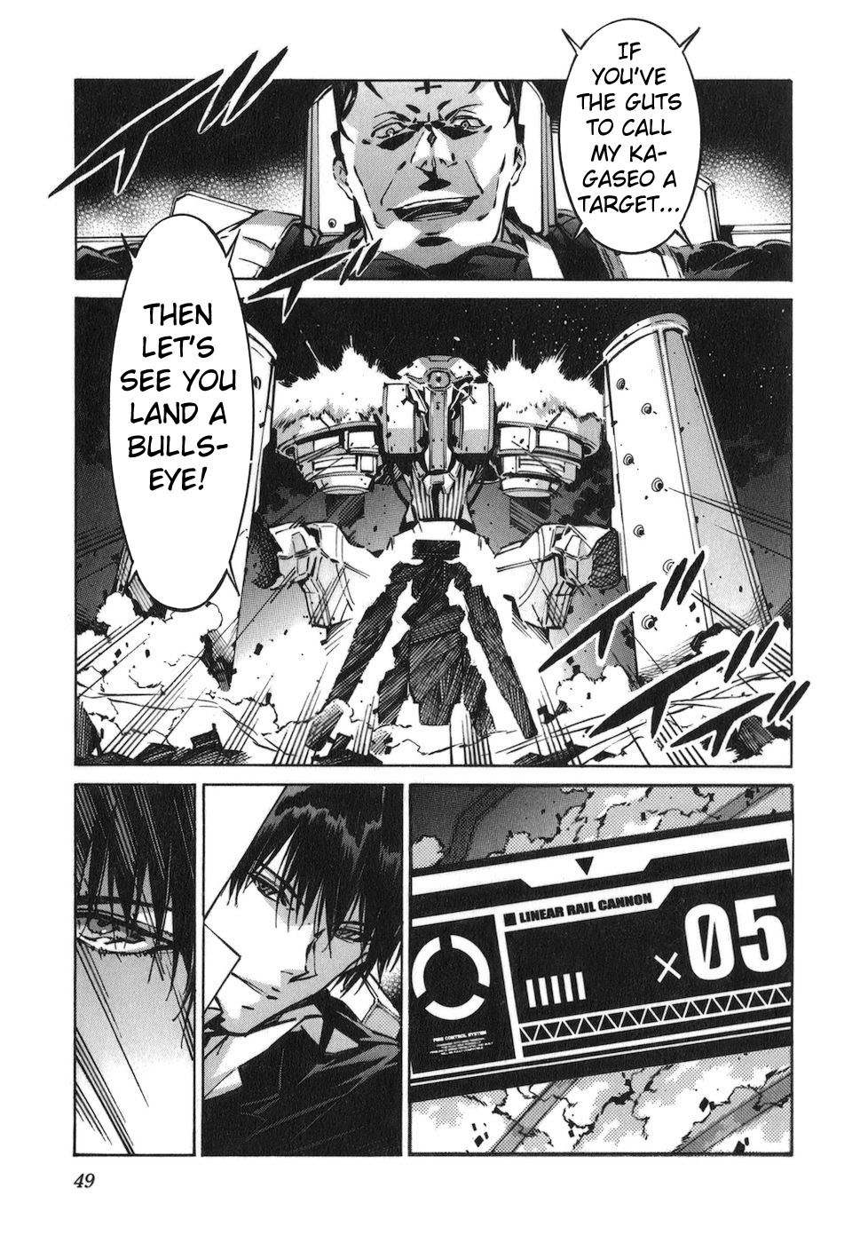 Kurogane no Linebarrel Chapter 71 page 11 - Chapter 71: Laughing Full Moon
