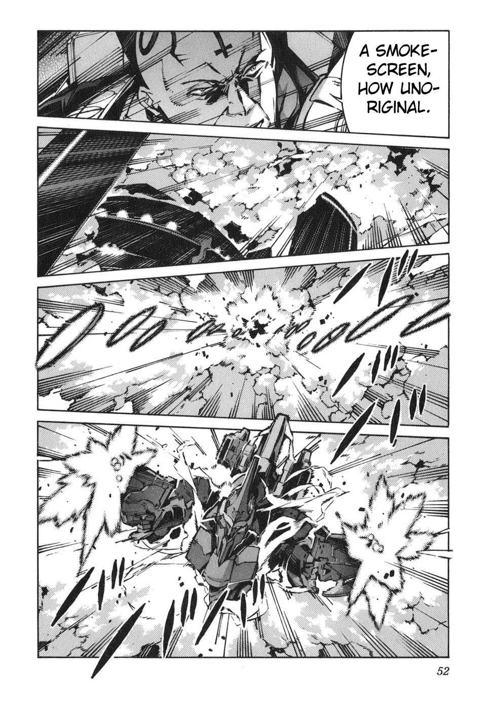 Kurogane no Linebarrel Chapter 71 page 14 - Chapter 71: Laughing Full Moon