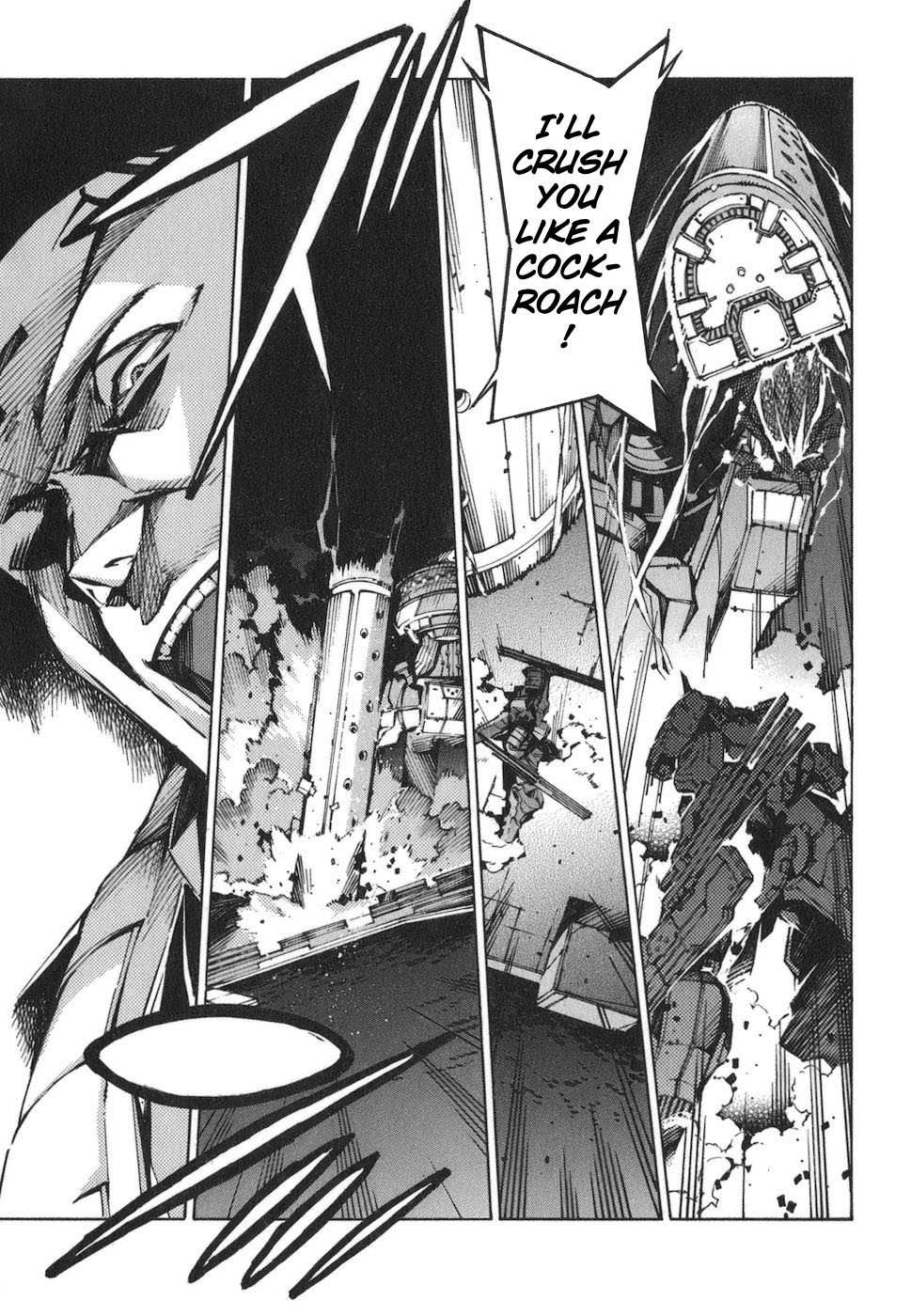 Kurogane no Linebarrel Chapter 71 page 17 - Chapter 71: Laughing Full Moon
