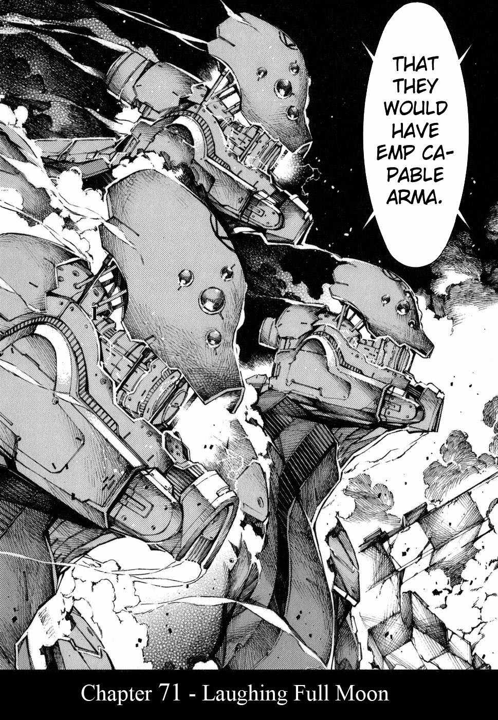 Kurogane no Linebarrel Chapter 71 page 2 - Chapter 71: Laughing Full Moon