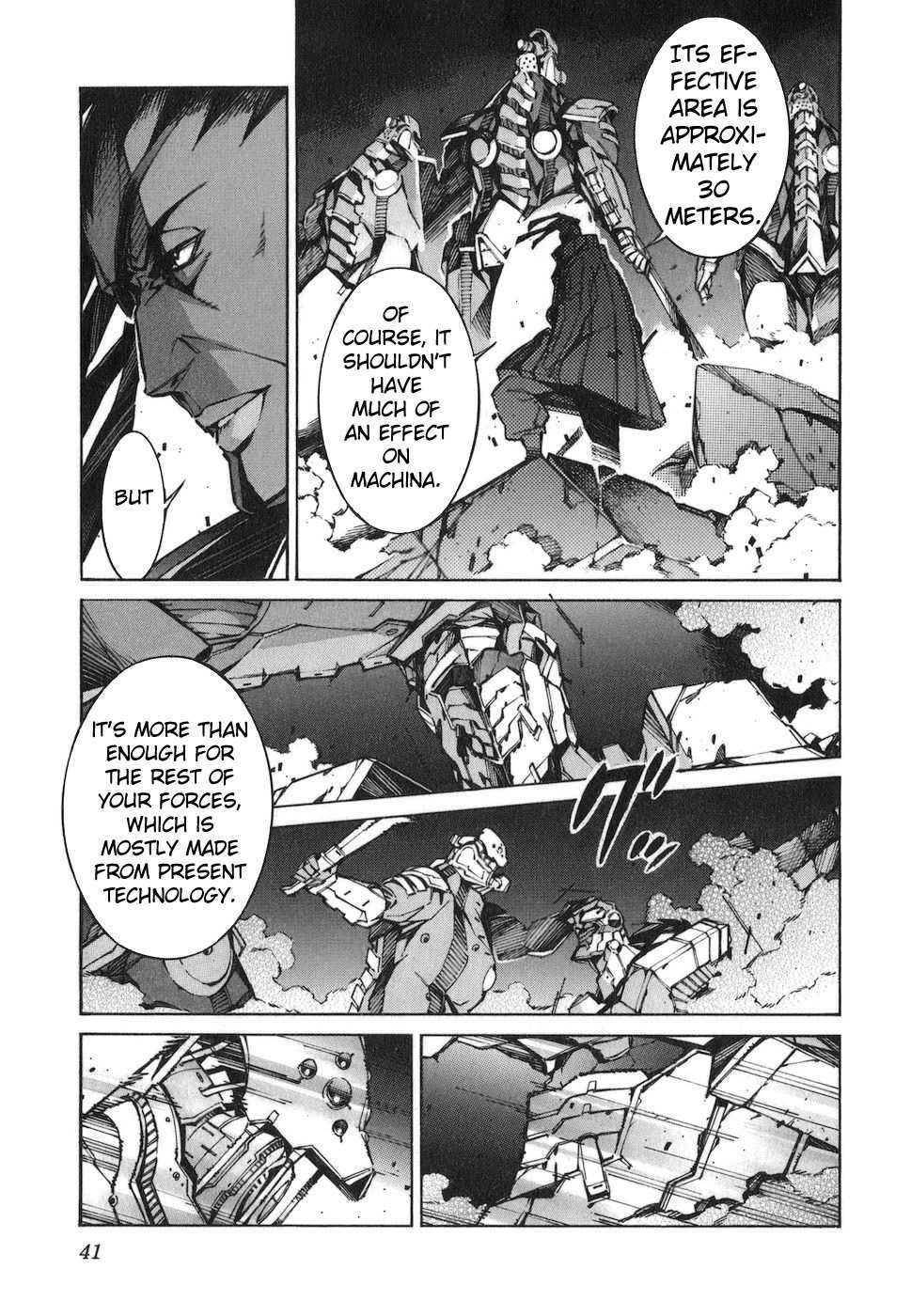 Kurogane no Linebarrel Chapter 71 page 3 - Chapter 71: Laughing Full Moon