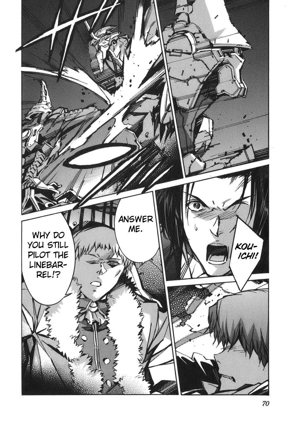 Kurogane no Linebarrel Chapter 71 page 31 - Chapter 71: Laughing Full Moon