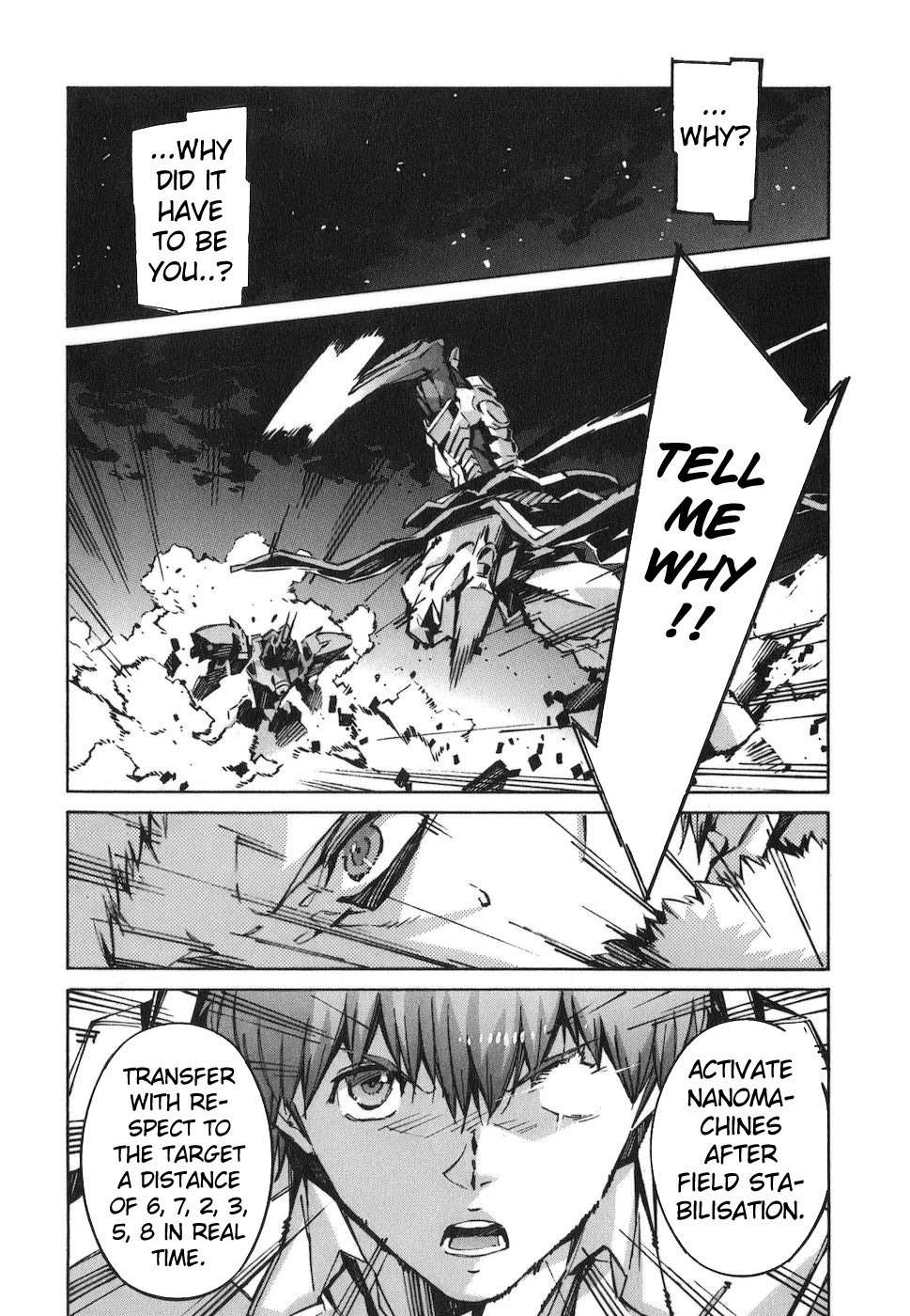 Kurogane no Linebarrel Chapter 71 page 33 - Chapter 71: Laughing Full Moon