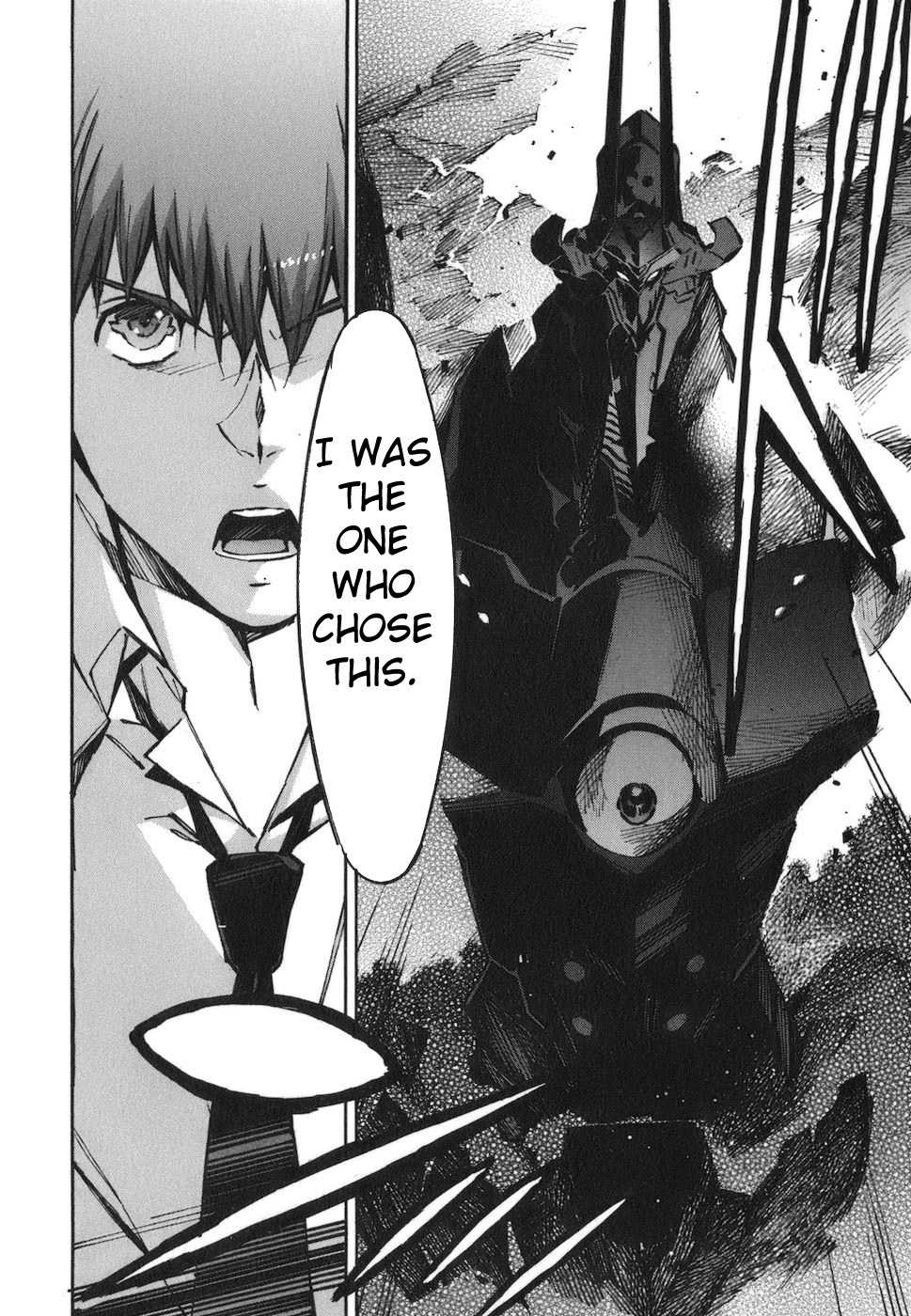 Kurogane no Linebarrel Chapter 71 page 35 - Chapter 71: Laughing Full Moon