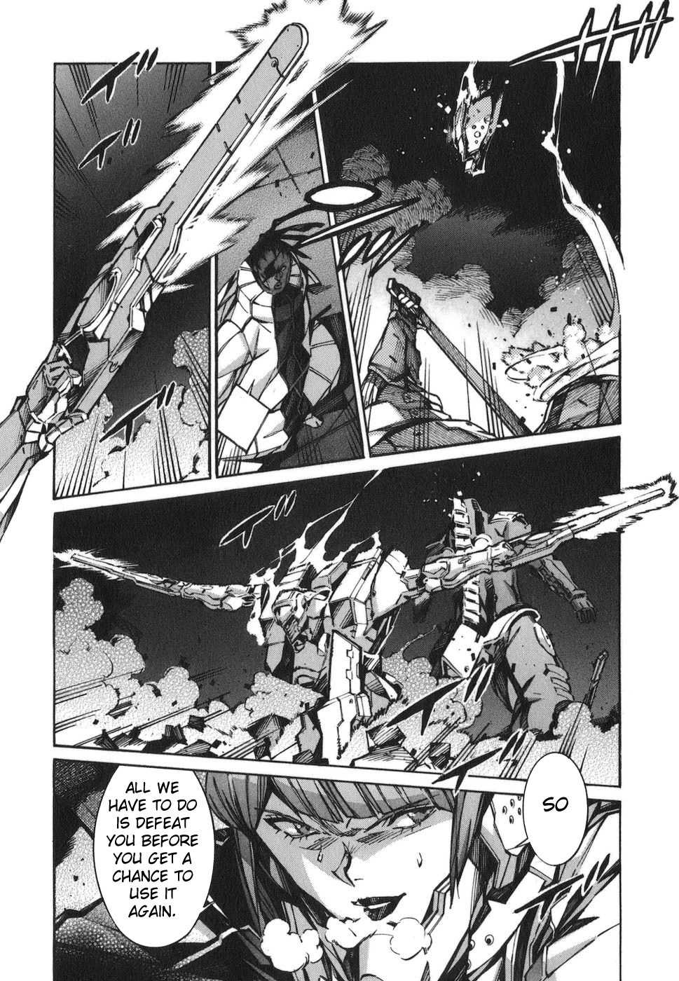 Kurogane no Linebarrel Chapter 71 page 4 - Chapter 71: Laughing Full Moon
