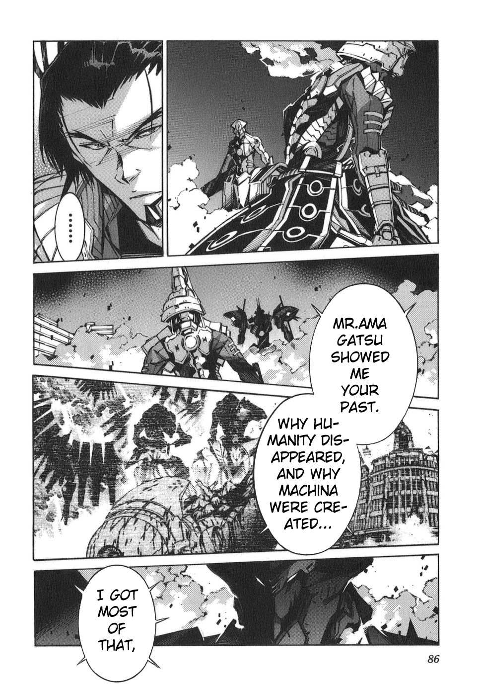 Kurogane no Linebarrel Chapter 72 page 12 - Chapter 72: Roar