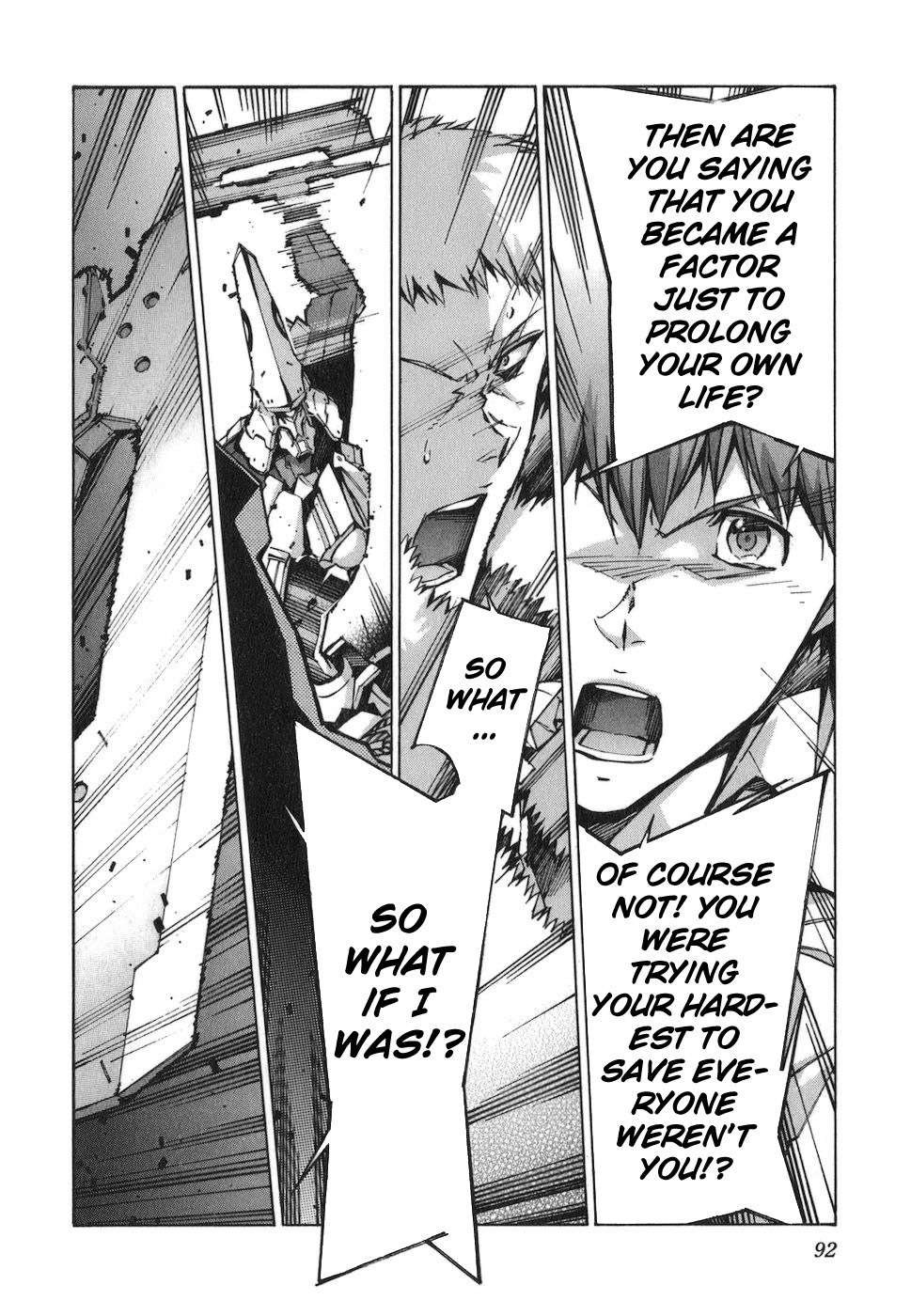 Kurogane no Linebarrel Chapter 72 page 18 - Chapter 72: Roar