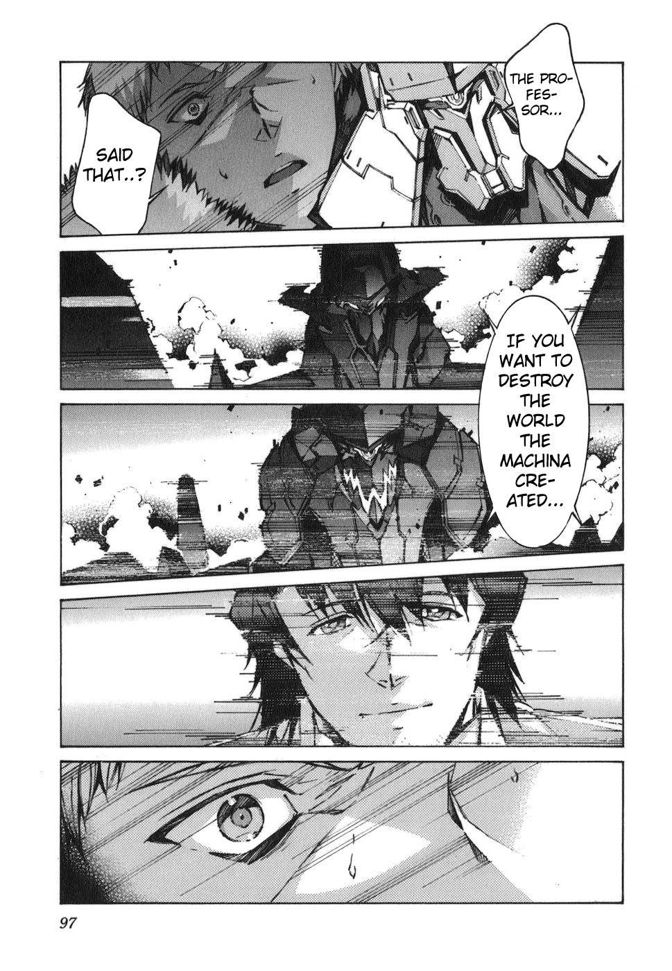 Kurogane no Linebarrel Chapter 72 page 22 - Chapter 72: Roar