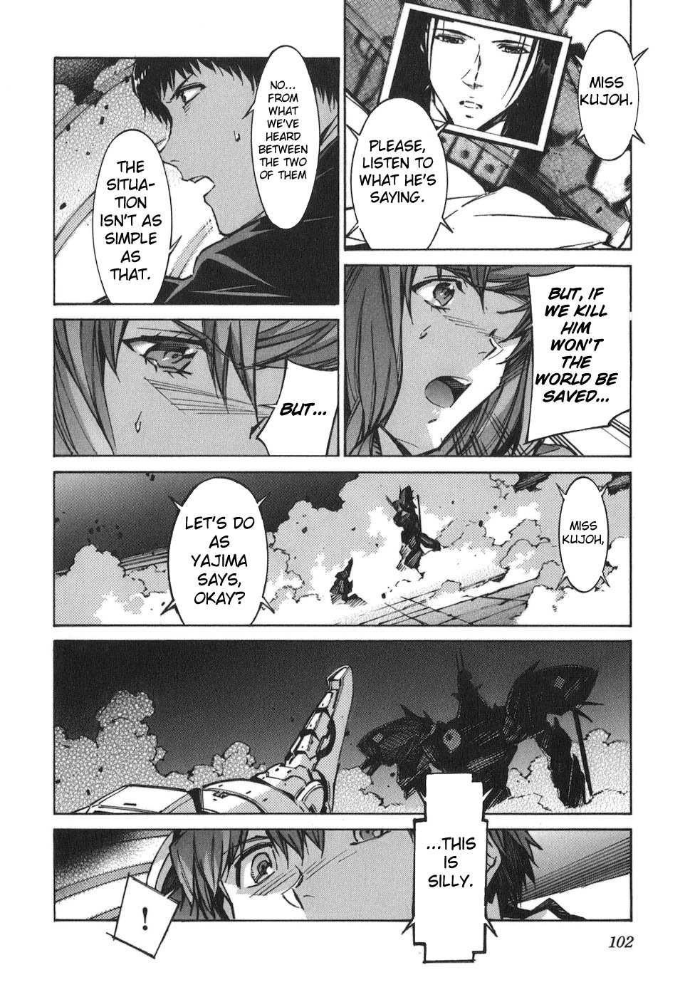 Kurogane no Linebarrel Chapter 72 page 27 - Chapter 72: Roar