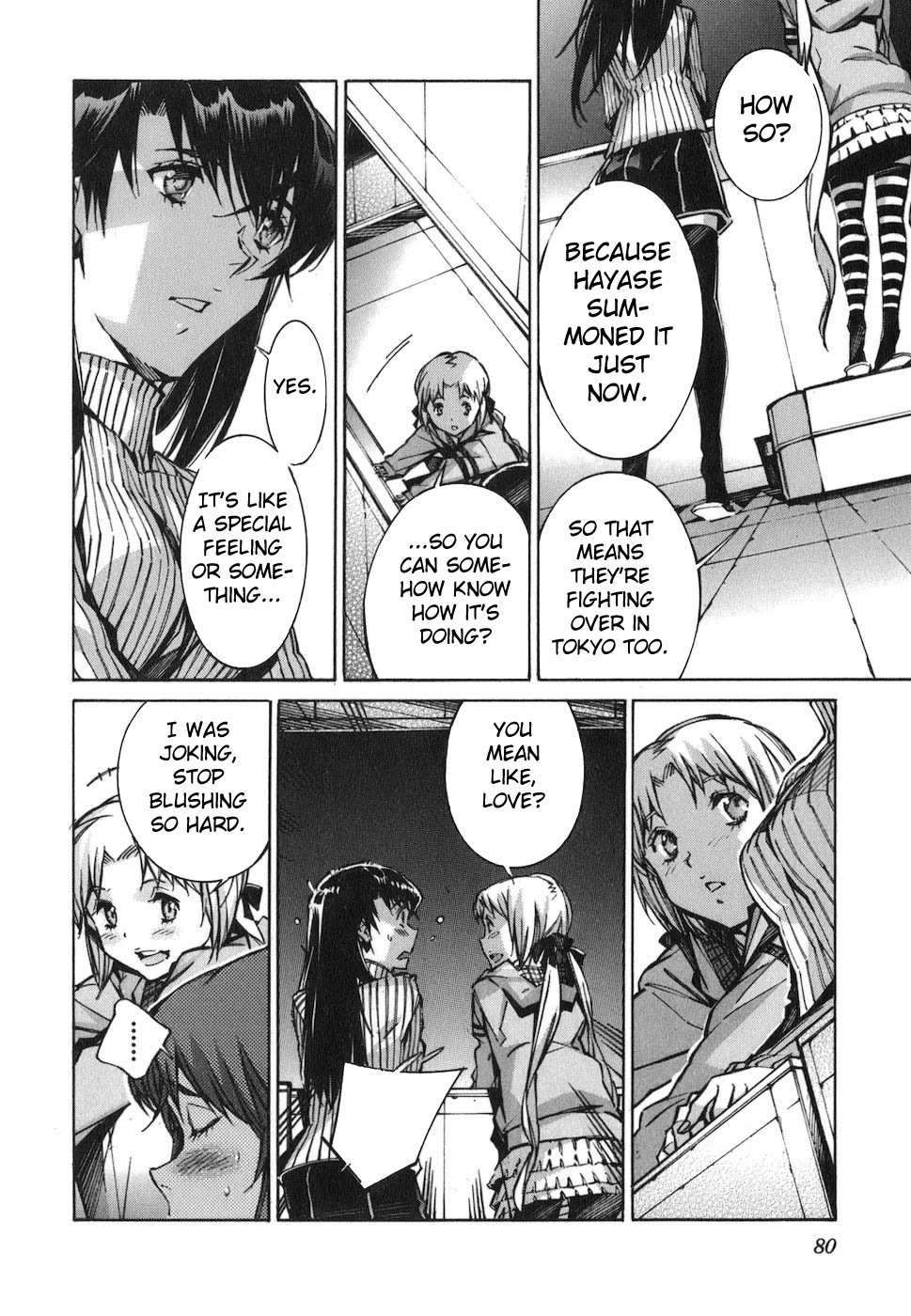 Kurogane no Linebarrel Chapter 72 page 6 - Chapter 72: Roar