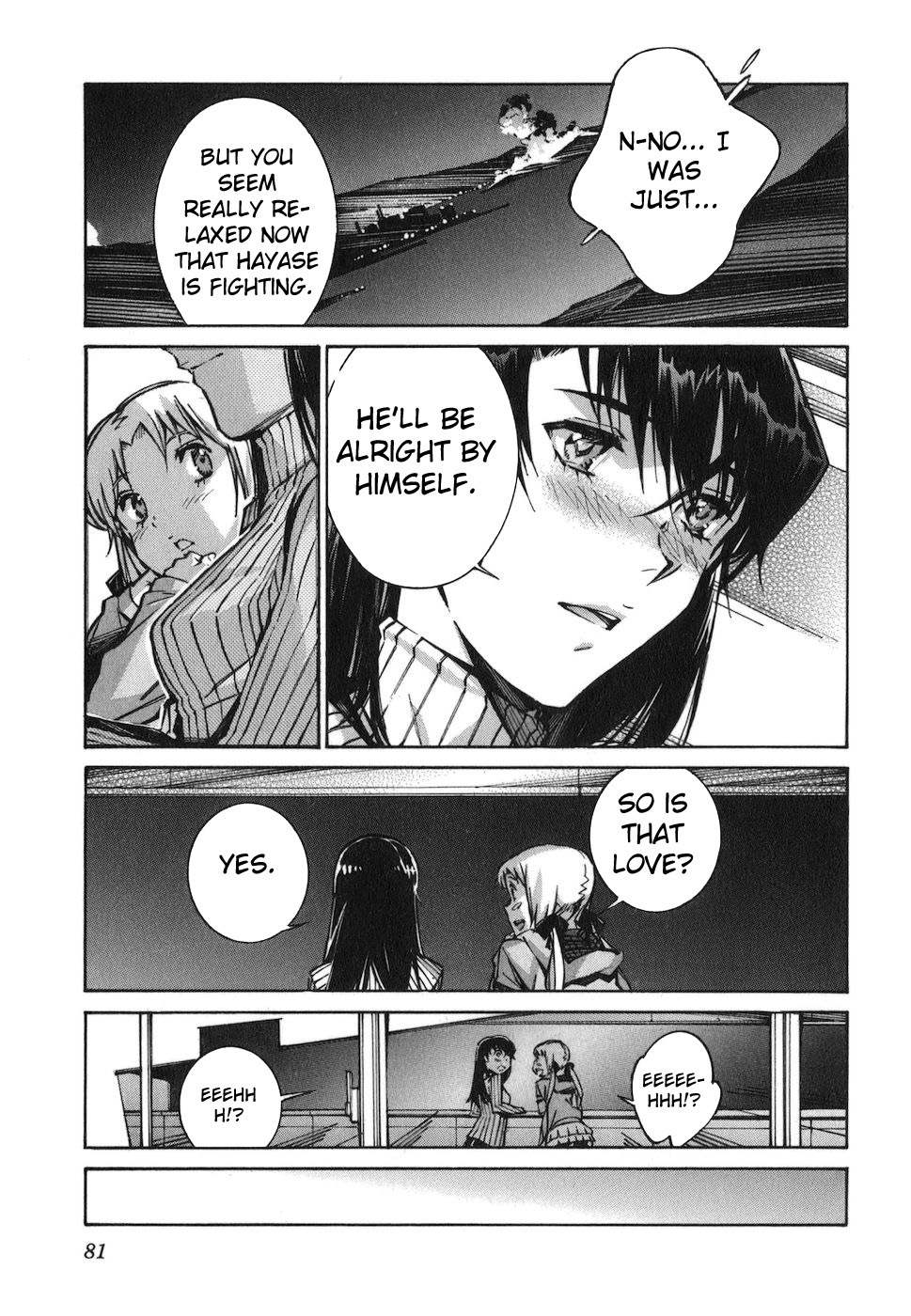 Kurogane no Linebarrel Chapter 72 page 7 - Chapter 72: Roar